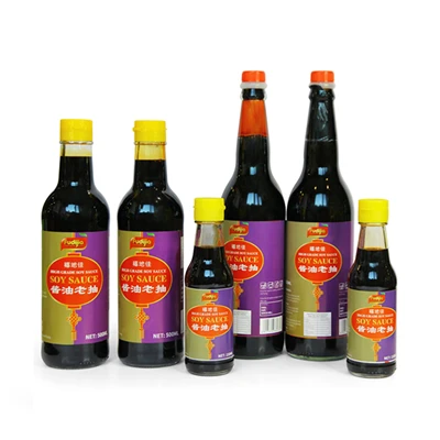 Lọ thủy tinh nước tương đen